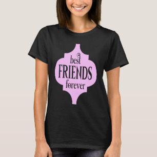 Best Friends Forever Cute Pink Best Friends Valent T-Shirt