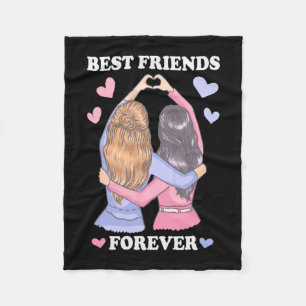 Best Friends Forever Fleece Blanket