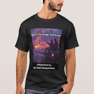 Best Friends Forever Friendship at Sunset T-Shirt