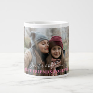 Best Friends Forever Friendship Photo Large Coffee Mug