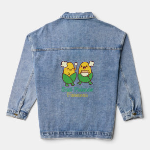 BEST FRIENDS FOREVER, FUNNY, GIFTS, BEST FRIEND DENIM JACKET