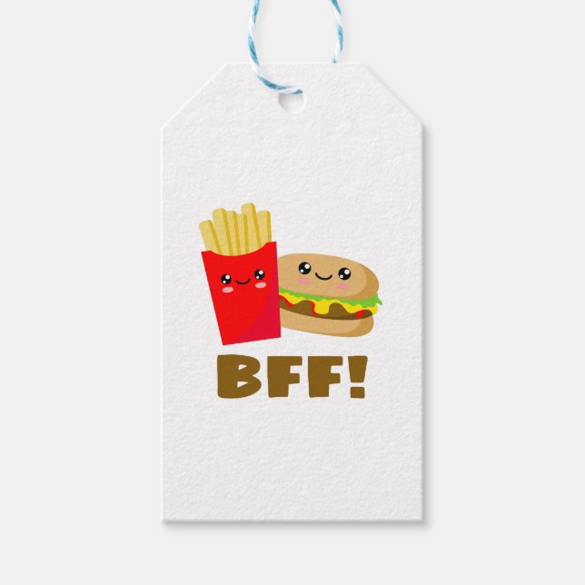 Best Friends Forever Gift Tags (Front)