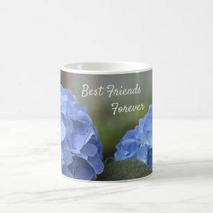 Best Friends Forever Hydrangeas Coffee Mug