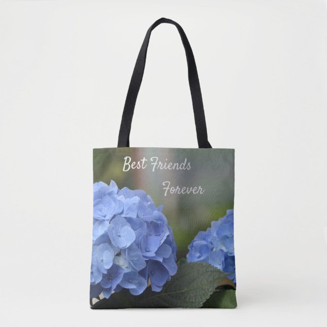 Best Friends Forever Hydrangeas Tote Bag (Front)