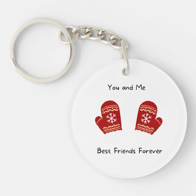 Best Friends Forever Key Ring (Front)