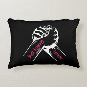 BEST FRIENDS FOREVER, MATCHING MY FRIENDS DECORATIVE CUSHION