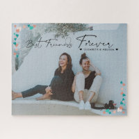 Best Friends Forever | Modern BFF Minimal Photo