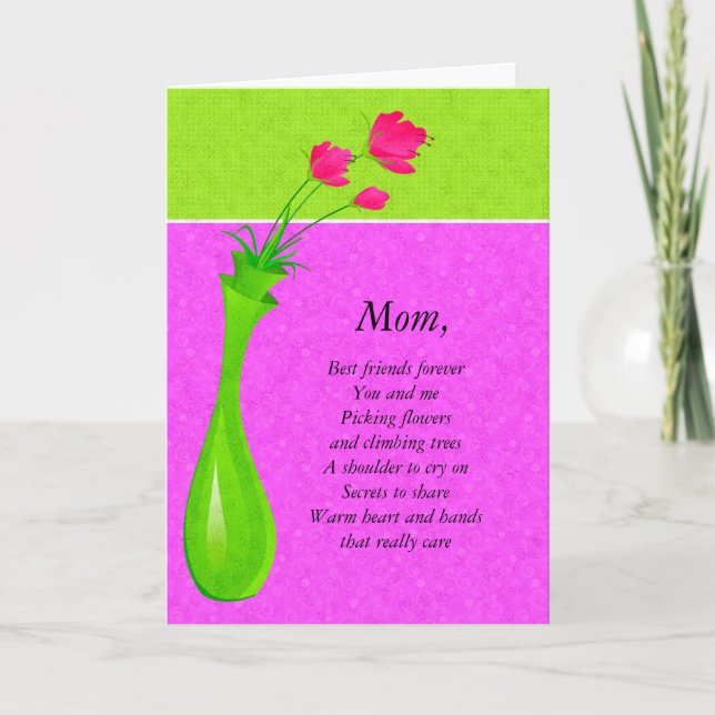 Best Friends Forever Mothers Day Card (Front)