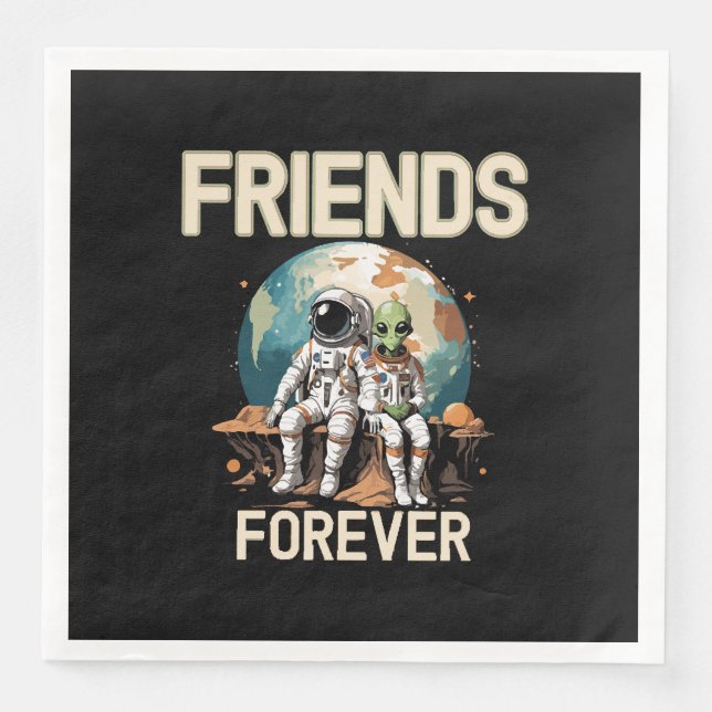 Best Friends Forever  Napkin (Front)