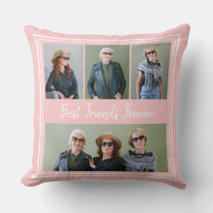 Best Friends Forever Personalised Photo Cushion