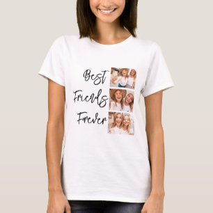 Best Friends Forever Photo Collage T-Shirt