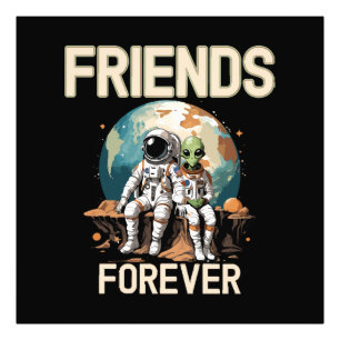 Best Friends Forever Photo Print