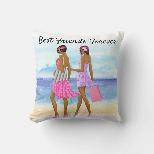 Best Friends Forever Pillow (Front)