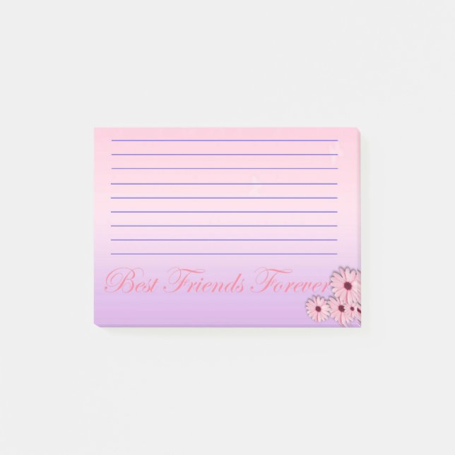 Best Friends Forever Post-it Notes (Front)