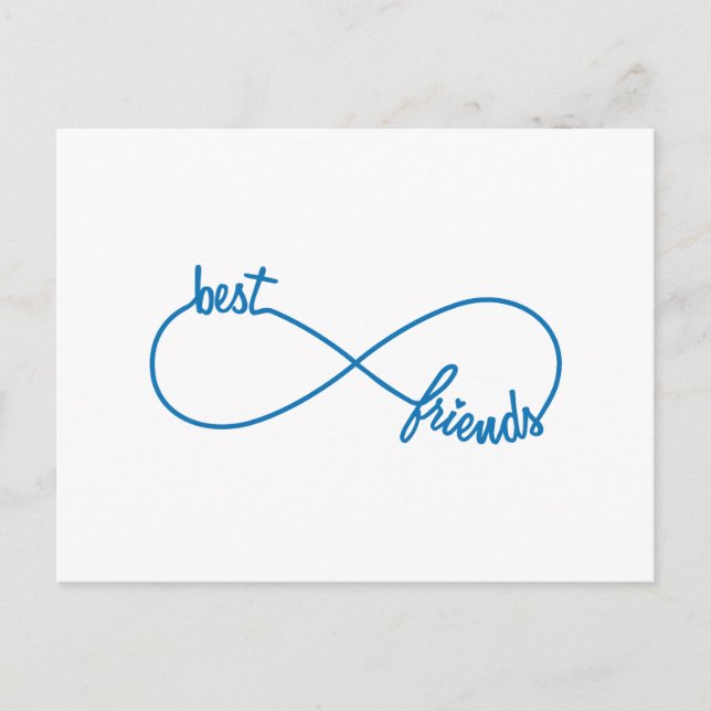 Best friends forever postcard (Front)