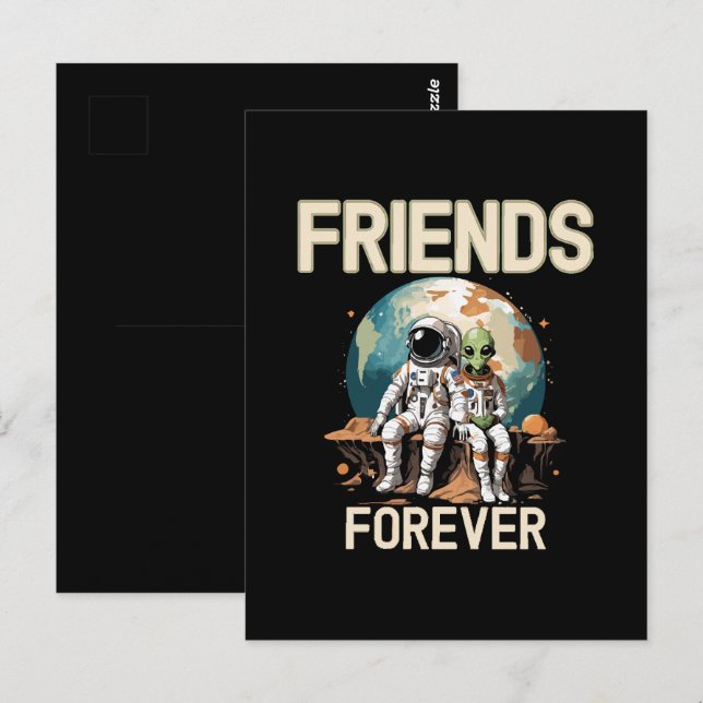 Best Friends Forever  Postcard (Front/Back)