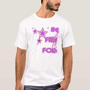Best Friends Forever Purple Yellow Stars Part 1 T-Shirt