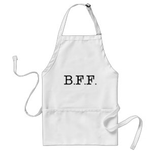 Best Friends Forever Standard Apron