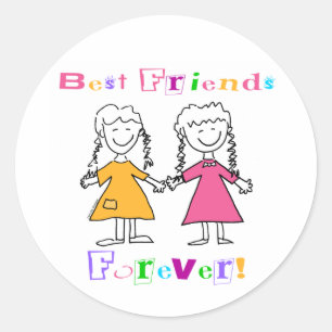 Best Friends Forever Stickers