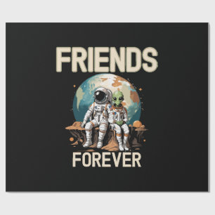 Best Friends Forever Wrapping Paper