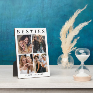 Best Friends Friendship Modern Keepsake Plaque
