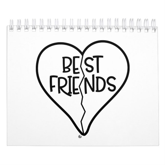 Best Friends Funny Best Friend Calendar (Cover)
