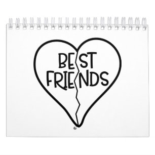 Best Friends Funny Best Friend Calendar