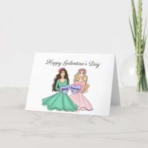 Best Friends Galantine's Day Holiday Card