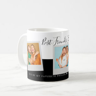  Best Friends Gift BFF Cute Bestie Photo Collage Coffee Mug