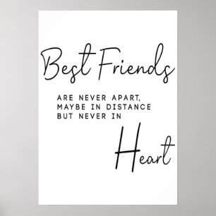 Best Friends Gift for Her Poster