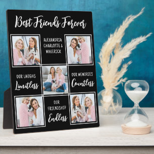 Best Friends Gift Friendship Poem Custom 5 Photo  Plaque