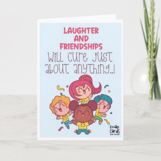 Best Friends -  Girls Group Card (Front)