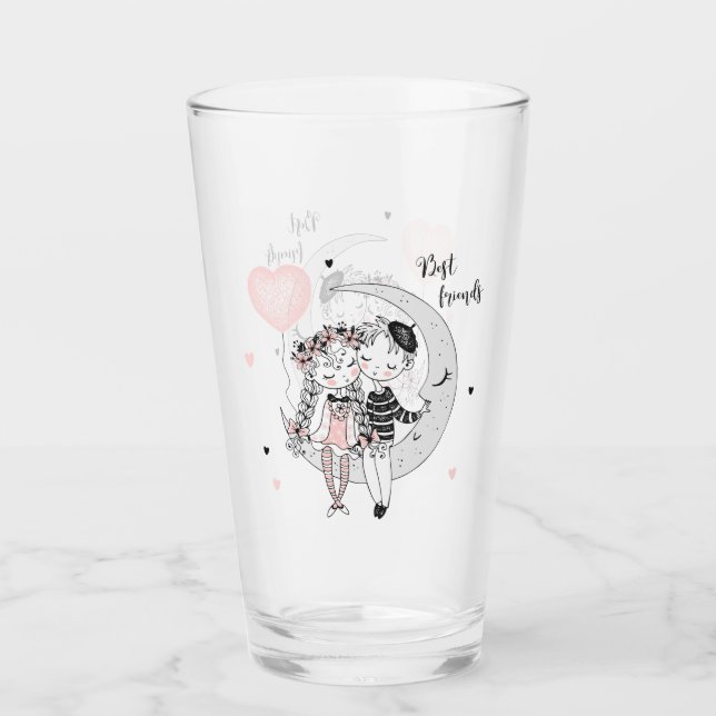 Best Friends  Glass (Front)