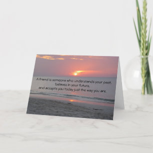 best friends greeting card