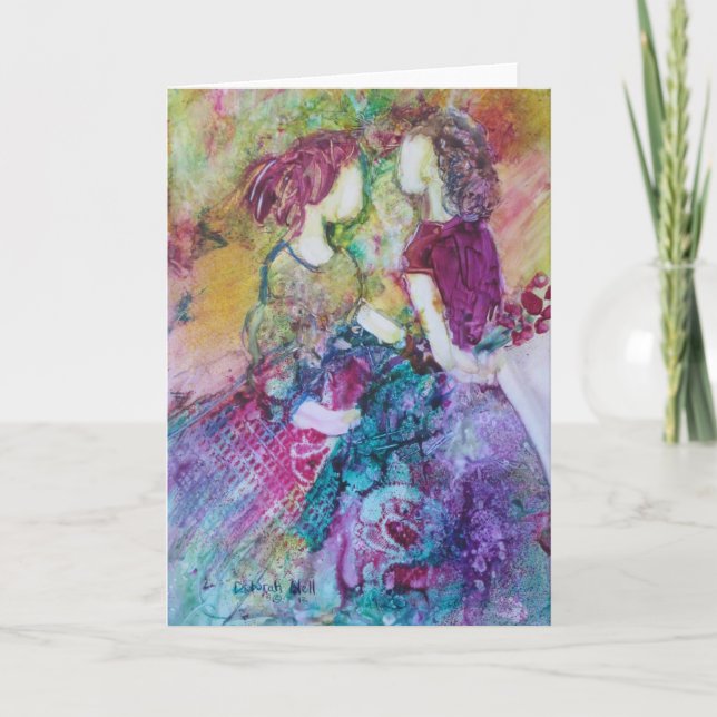 "Best Friends' Greeting Card (Front)