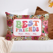 Best Friends Groovy Retro Flowers