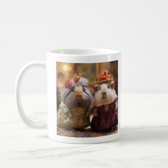 Best Friends Guinea Pig Coffee Mug Version 3 (Left)