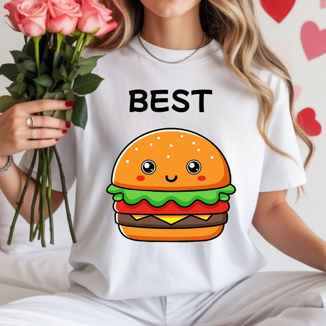 Best friends hamburger and fries T-shirt kawaii (Creator Uploaded)
