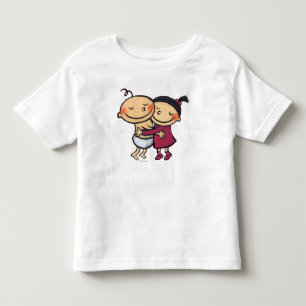 Best Friends Hugging Toddler T-Shirt