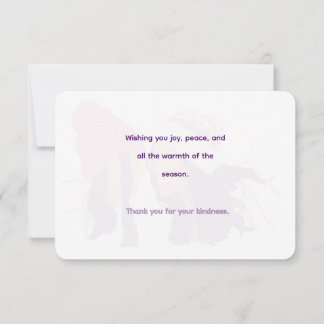 Best Friends Illustration • Modern Accent Pillow Thank You Card