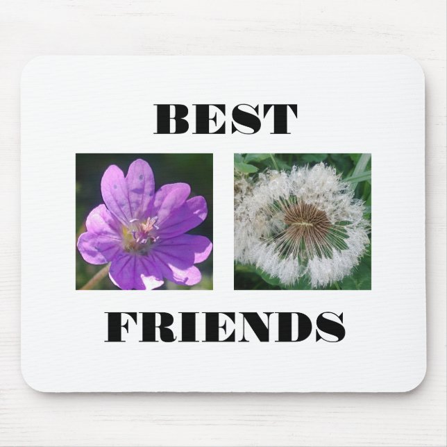 Best Friends Image Template Mouse Mat (Front)