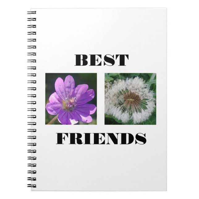 Best Friends Image Template Notebook (Front)