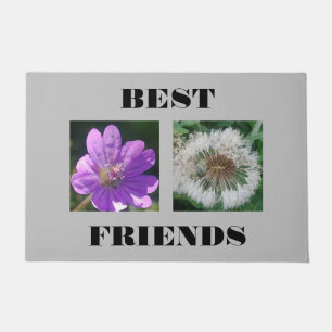 Best Friends Image Template Tissue Paper Doormat