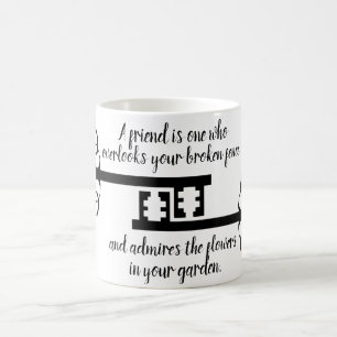 Best Friends Inspirational and Motivational Typo Coffee Mug