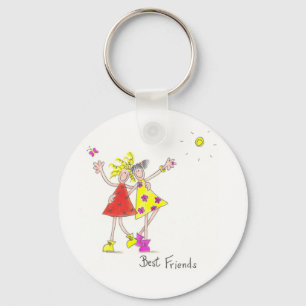 Best Friends key fob