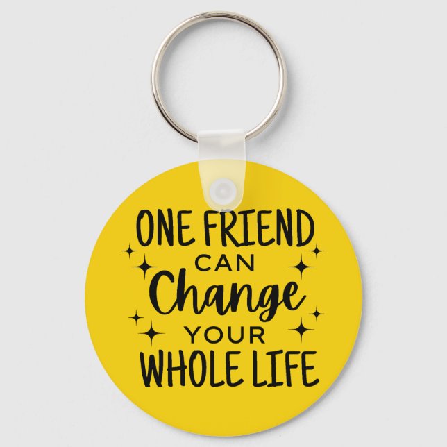 Best Friends Key Ring (Front)