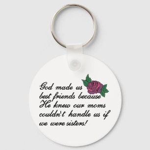 Best Friends Key Ring