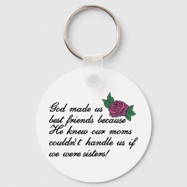Best Friends Key Ring (Front)