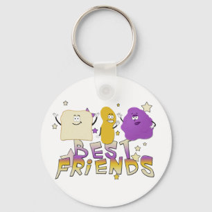 Best Friends Key Ring
