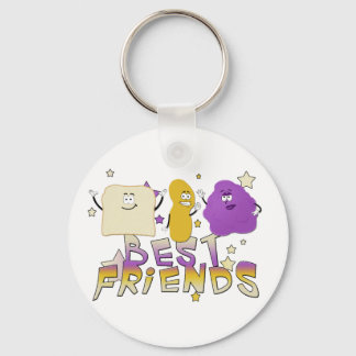 Best Friends Key Ring